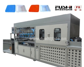 automatic high speed vacuum forming machine